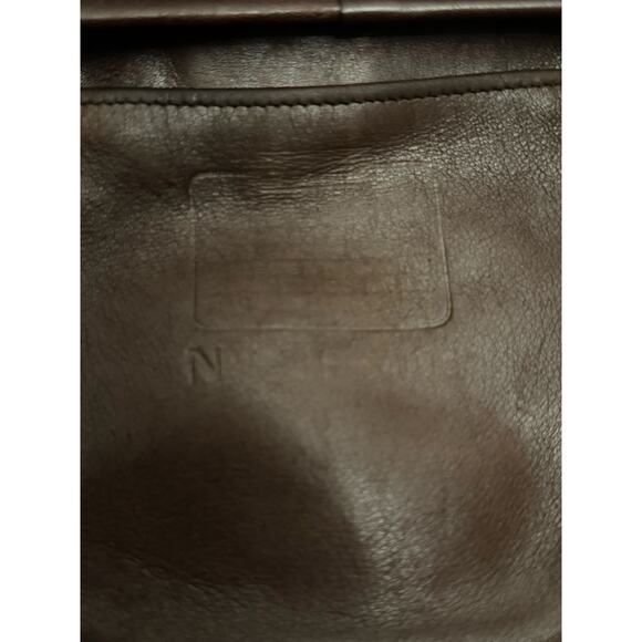 Vintage Coach 9929 Convertible Crossbody Shoulder Bag Brown Glove-Tanned Leather - Picture 5 of 15